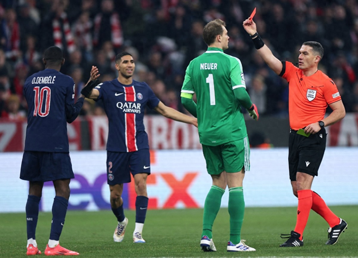 拜仁遭逆转溃败，欧冠淘汰赛梦碎的简单介绍