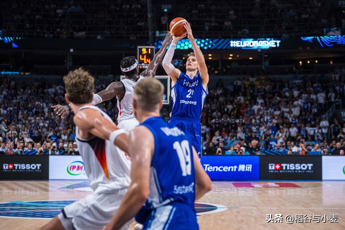 包含爵士逆转德国男篮，米尔萨普关键制胜的词条