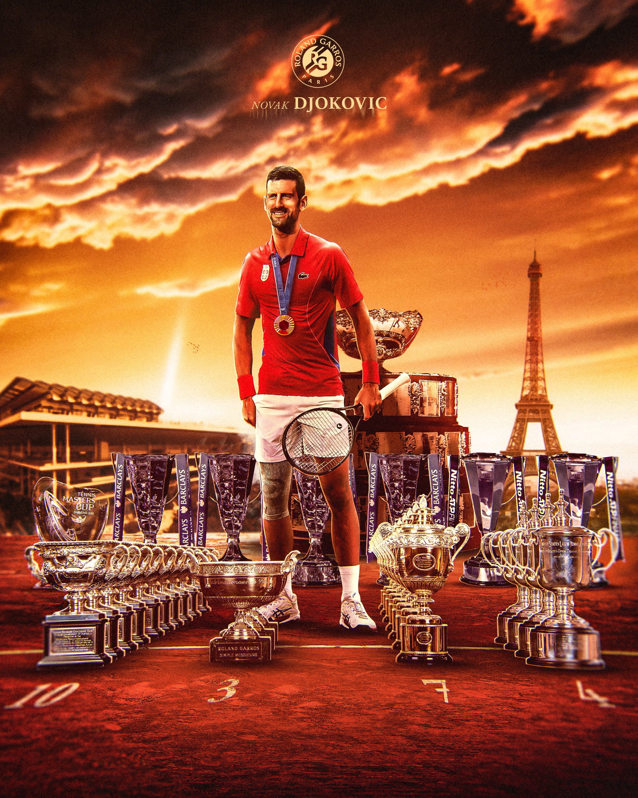 包含拉沃尔杯绝杀澳网，德约科维奇点燃赛场的词条